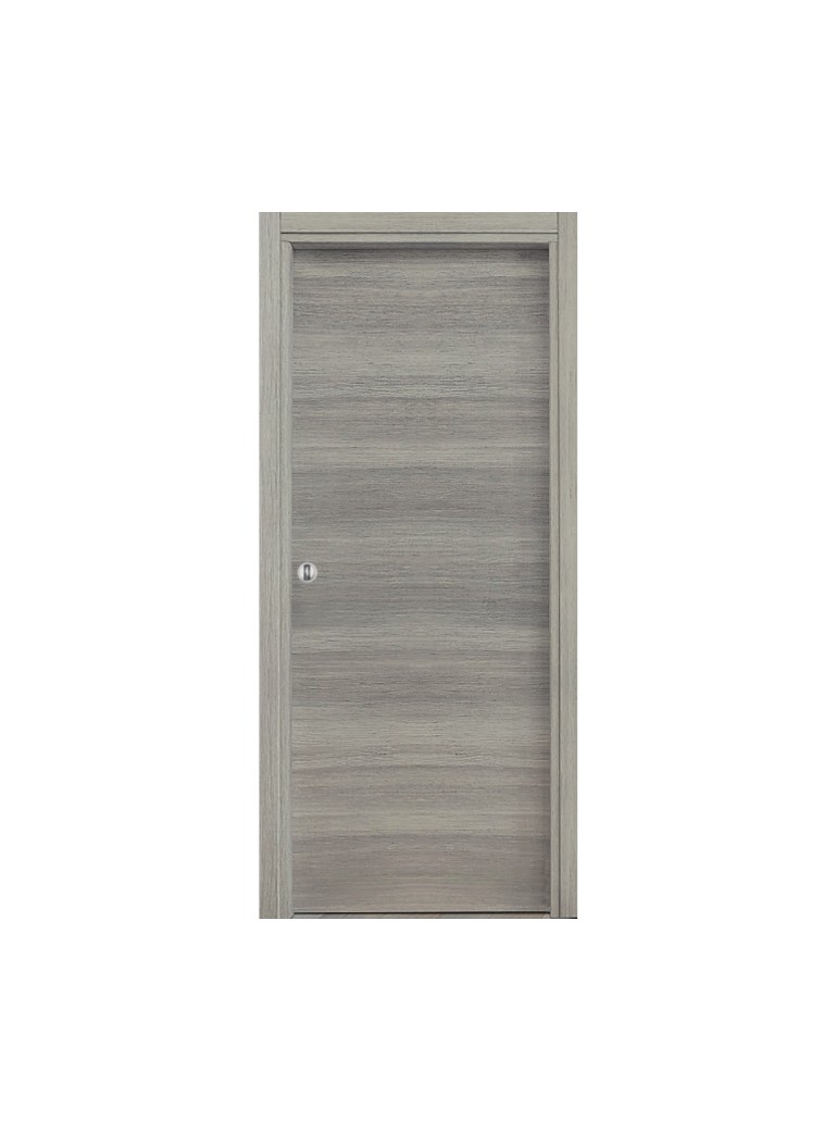 PORTA cm 60x210 ALBA SCORREVOLE Rovere Grigio