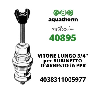 VITONE LUNGO 3/4"per RUBINETTO D’ARRESTO in PPR (Art. 40895 AQUATHERM)