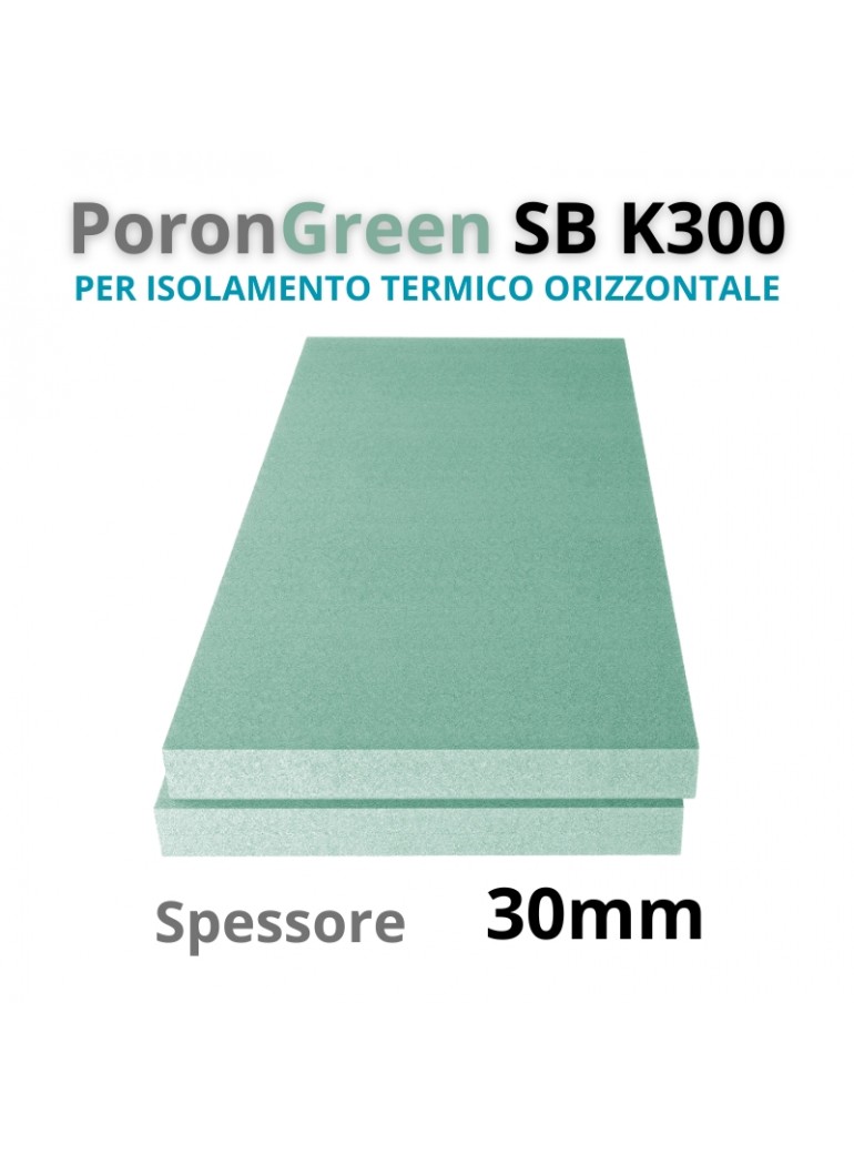 Porongreen SB K300 Sp.  30mm BATTENTATO pacco...