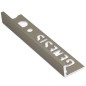 Profilo Angolare alluminio 10mm - 250cm Colore:  PELTRO (85)