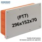 SCATOLA INCASSO (PT7) 296x152x70 con COPERCHIO IP40 (00427)