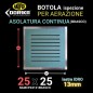 BOTOLA cm 25 x 25 (13mm) con Lastra IDRO ASOLATURA CONTINUA (NAMCP04121BDASCO)