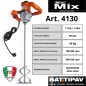 MINI MIX 1300 230V 50 / 60HZ con FRUSTA Ø 135mm