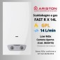 Scaldabagno a gas Ariston  FAST R X 14L GPL  Low NOx – Camera Aperta (Cod. 3632414)