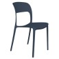 Sedia mod. TOFFEE in Polipropilene (Box 4pz) ANTRACITE