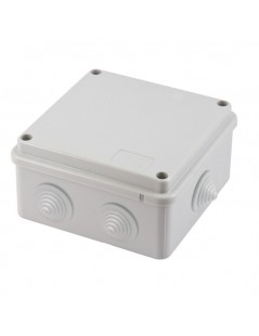 SCATOLA PARETE IP55 100x100x50 (M03100) con VITI e PASSACAVI