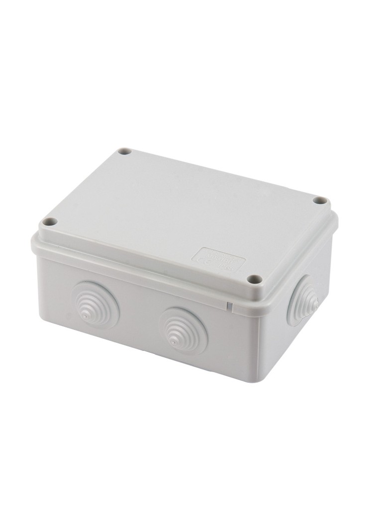 SCATOLA PARETE IP55 120x80x50 (M03101) con VITI e PASSACAVI