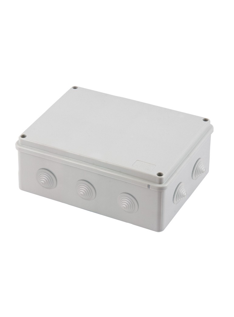 SCATOLA PARETE IP55 190x140x70 (M03103) con VITI e PASSACAVI