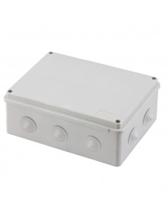 SCATOLA PARETE IP55 190x140x70 (M03103) con VITI e PASSACAVI