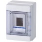 CENTRALINO  4 moduli IP65 da PARETE (M04904-T) mm 144x200x106