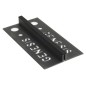 MLT125.16 – Giunto di Dilatazione in PVC per Traffico Leggero (Genesis) – Altezza 12,5mm – Lunghezza 2,5 m – NERO