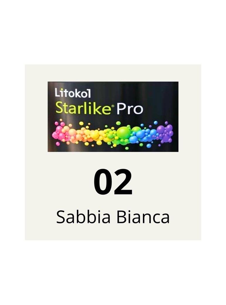 Starlike® Pro - 02 Sabbia Bianca - 2,5 kg