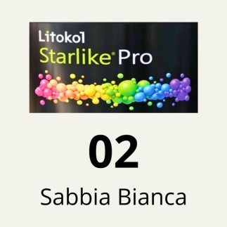 Starlike® Pro - 02 Sabbia Bianca - 2,5 kg LITOKOL - STPROSBN02.5