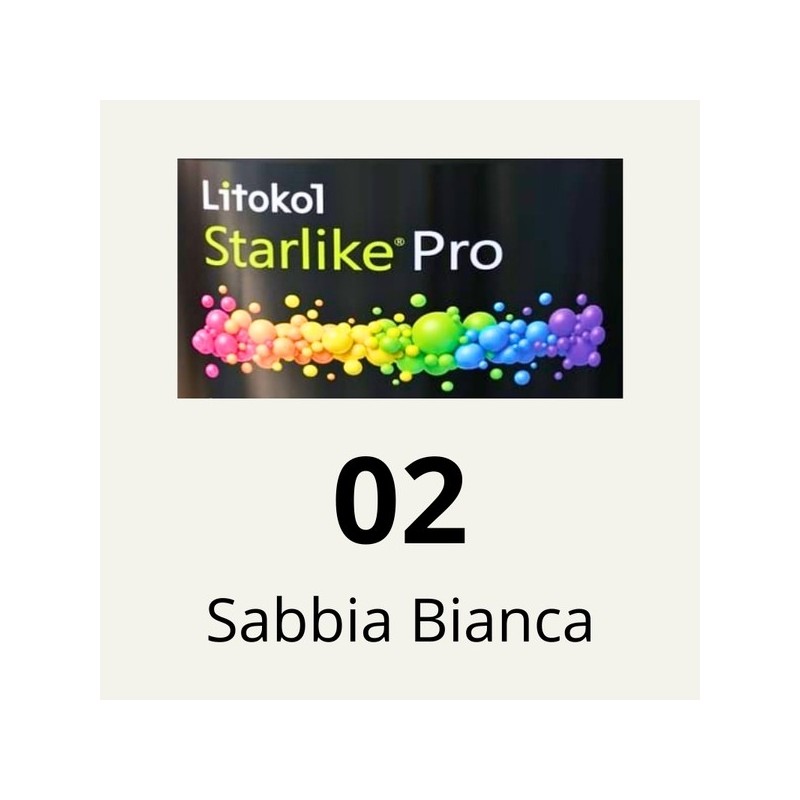Starlike® Pro - 02 Sabbia Bianca - 2,5 kg