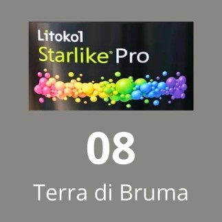 Starlike® Pro - 08 Terra di Bruma - 2,5 kg LITOKOL - STPROTBR02.5