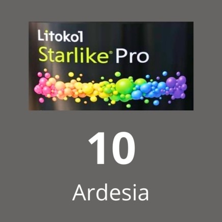 Starlike® Pro - 10 Ardesia - 2,5 kg LITOKOL - STPROARD02.5
