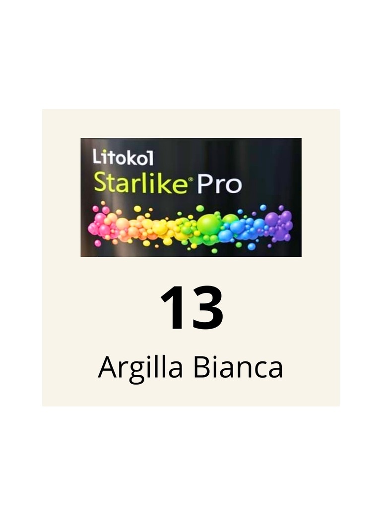 Starlike® Pro - 13 Argilla Bianca - 2,5 kg