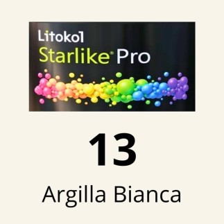 Starlike® Pro - 13 Argilla Bianca - 2,5 kg LITOKOL - STPROARB02.5