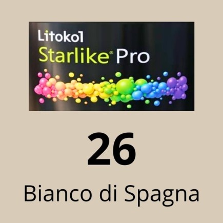Starlike® Pro - 26 Bianco di Spagna - 2,5 kg LITOKOL - STPROBSP02.5