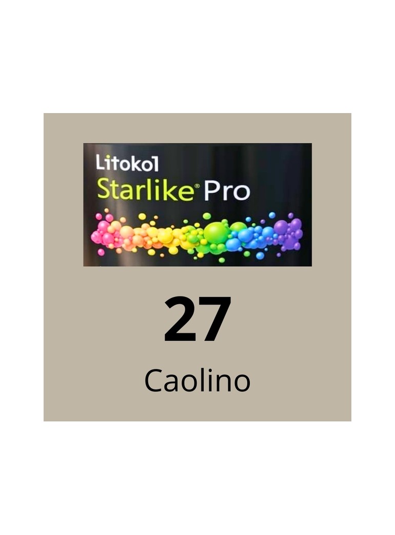 Starlike® Pro - 27 Caolino - 2,5 kg