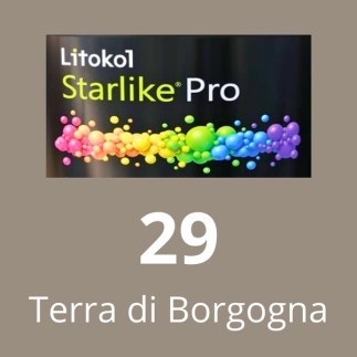 Starlike® Pro - 29 Terra di Borgogna - 2,5 kg LITOKOL - STPROTBG02.5