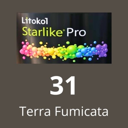 Starlike® Pro - 31 Terra Fumicata - 2,5 kg LITOKOL - STPROTFM02.5