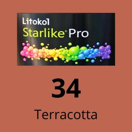 Starlike® Pro - 34 Terracotta - 2,5 kg LITOKOL - STPROTCT02.5