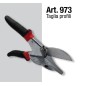 Taglia Profili in PVC art. 973