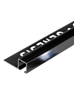 TDP.100.16 -  PROFILO QUADRO Alluminio 10mm X 10mm - 250cm Nero (Genesis)