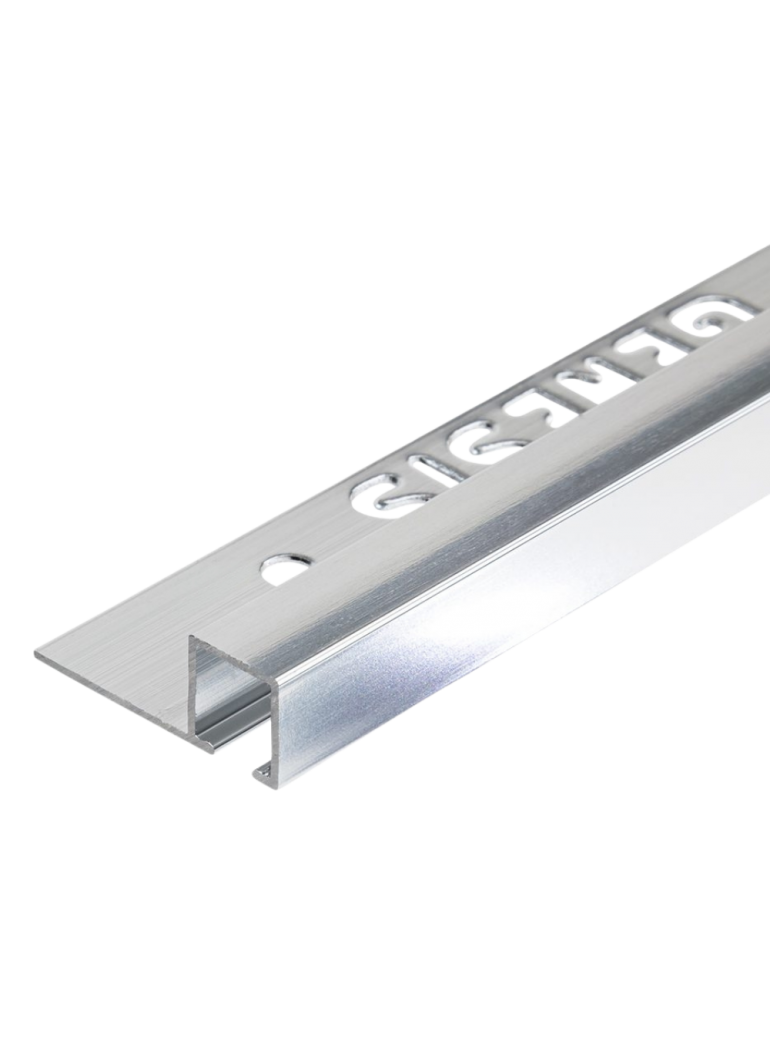 TDP.100.91 -  PROFILO QUADRO Alluminio 10mm X 10mm - 250cm Cromato (Genesis)