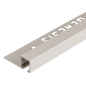 TDP100.414 -  PROFILO QUADRO Alluminio 10mm X 10mm - 250cm Bath Stone (Genesis)