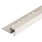 TDP100.425 -  PROFILO QUADRO Alluminio 10mm X 10mm - 250cm Sand Stone (Genesis)