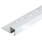 TDP100.01 -  PROFILO QUADRO Alluminio 10mm X 10mm - 250cm Bianco (Genesis)