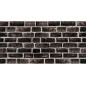Plastonda decor BLACK WALL (8032) PANNELLO DECORATIVO cm 50x100