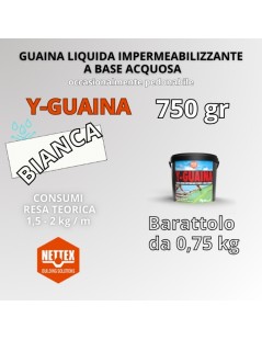 GUAINA Liquida a Base Acquosa Y-GUAINA BIANCA  750gr (800103)