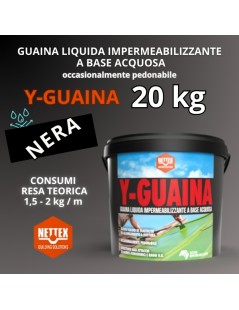 GUAINA Liquida a Base Acquosa Y-GUAINA NERA 20kg (800066)