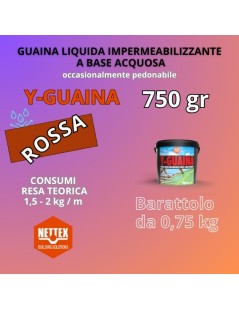 GUAINA Liquida a Base Acquosa Y-GUAINA ROSSA  750gr (800134)