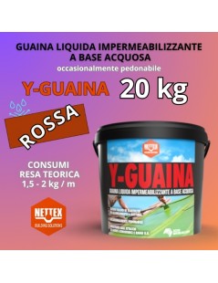 GUAINA Liquida a Base Acquosa Y-GUAINA ROSSA 20kg (800080)