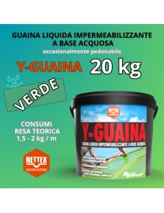 GUAINA Liquida a Base Acquosa Y-GUAINA VERDE  20kg (800172)