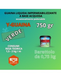 GUAINA Liquida a Base Acquosa Y-GUAINA VERDE  750gr (800158)