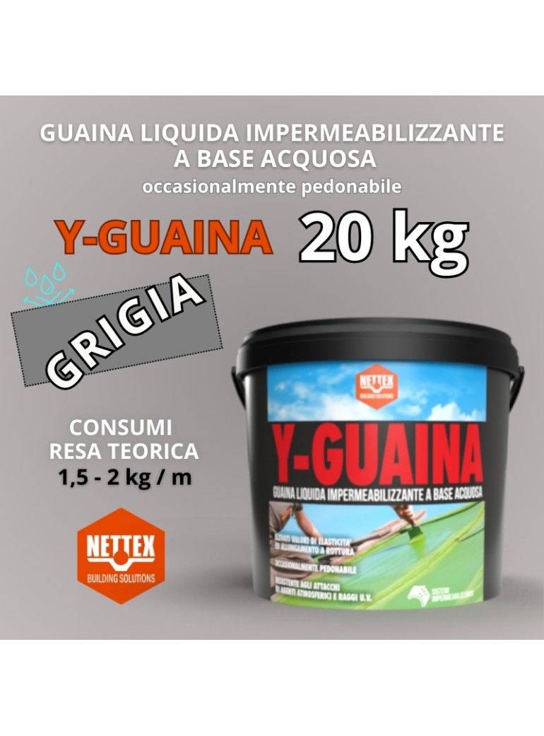 Y-GUAINA GRIGIA 20kg (800028) GUAINA Liquida a...