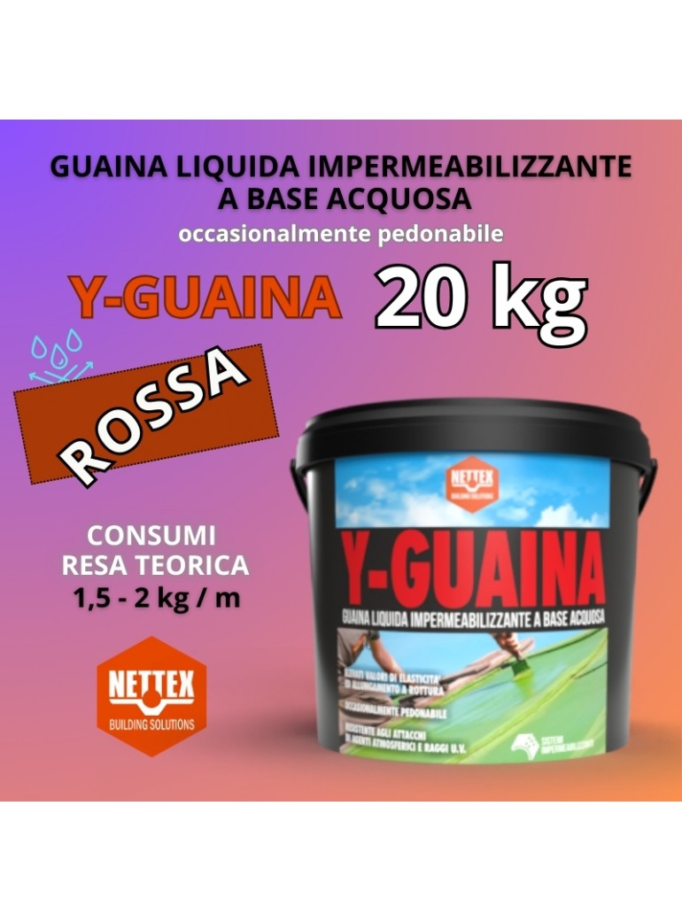 Y-GUAINA ROSSA 20kg (800103) GUAINA Liquida a...
