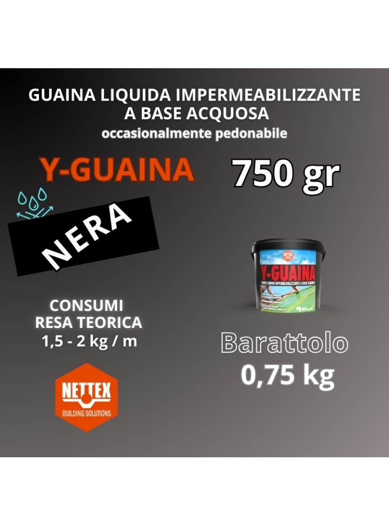 Y-GUAINA NERA   750gr (800134) GUAINA Liquida a...