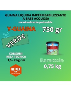 Y-GUAINA VERDE   750gr (800158) GUAINA Liquida a Base Acquosa