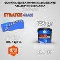 STRATOS GLASS - 0,75 KG Guaina Liquida Impermeabilizzante Pedonabile TRASPARENTE