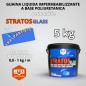 STRATOS GLASS - 05 KG Guaina Liquida Impermeabilizzante Pedonabile TRASPARENTE