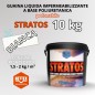 STRATOS - 10 KG Guaina Liquida BIANCA Pedonabile