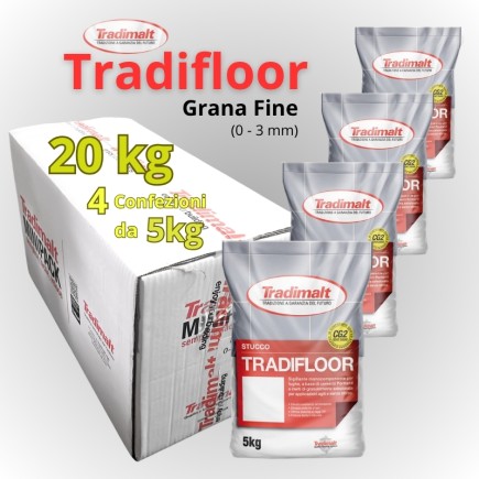 Tradimalt - Tradifloor 4x 5kg Antracite Grana FINE (OTB)