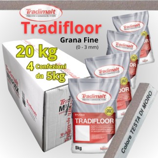 Tradifloor 20kg Testa di Moro Grana FINE (scatola 4x 5kg)