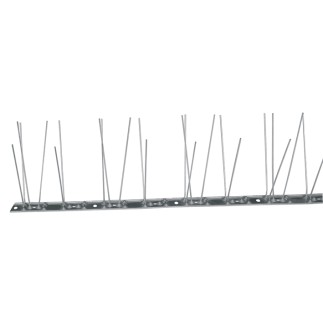 PROTEGGI MURETTO 60 SPILLI in ACCIAIO INOX (LxH) cm 100x12
